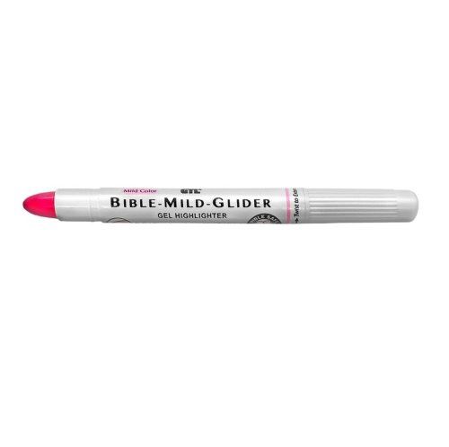 BIBLE MILD GLIDER- PINK- GEL HIGHLIGHTER