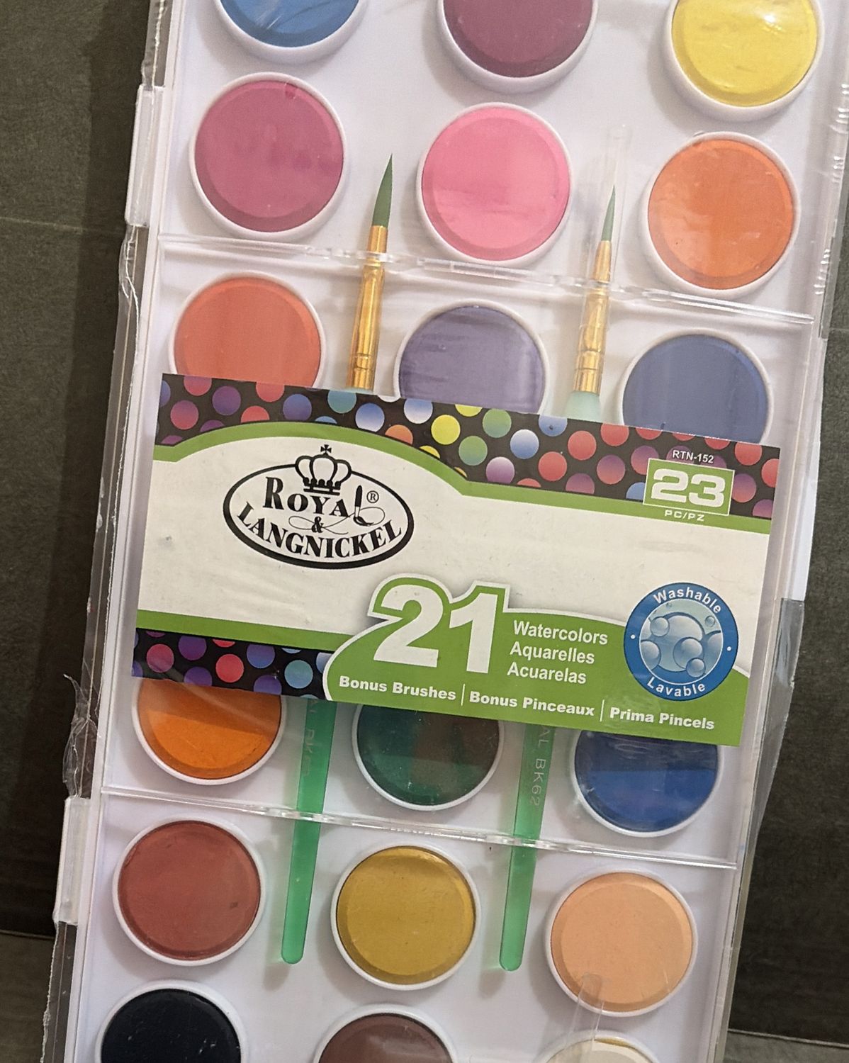 BJR- WATERCOLORS 21/SET