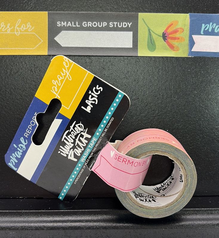 BJR- WASHI TAPE- DOCUMENT IT