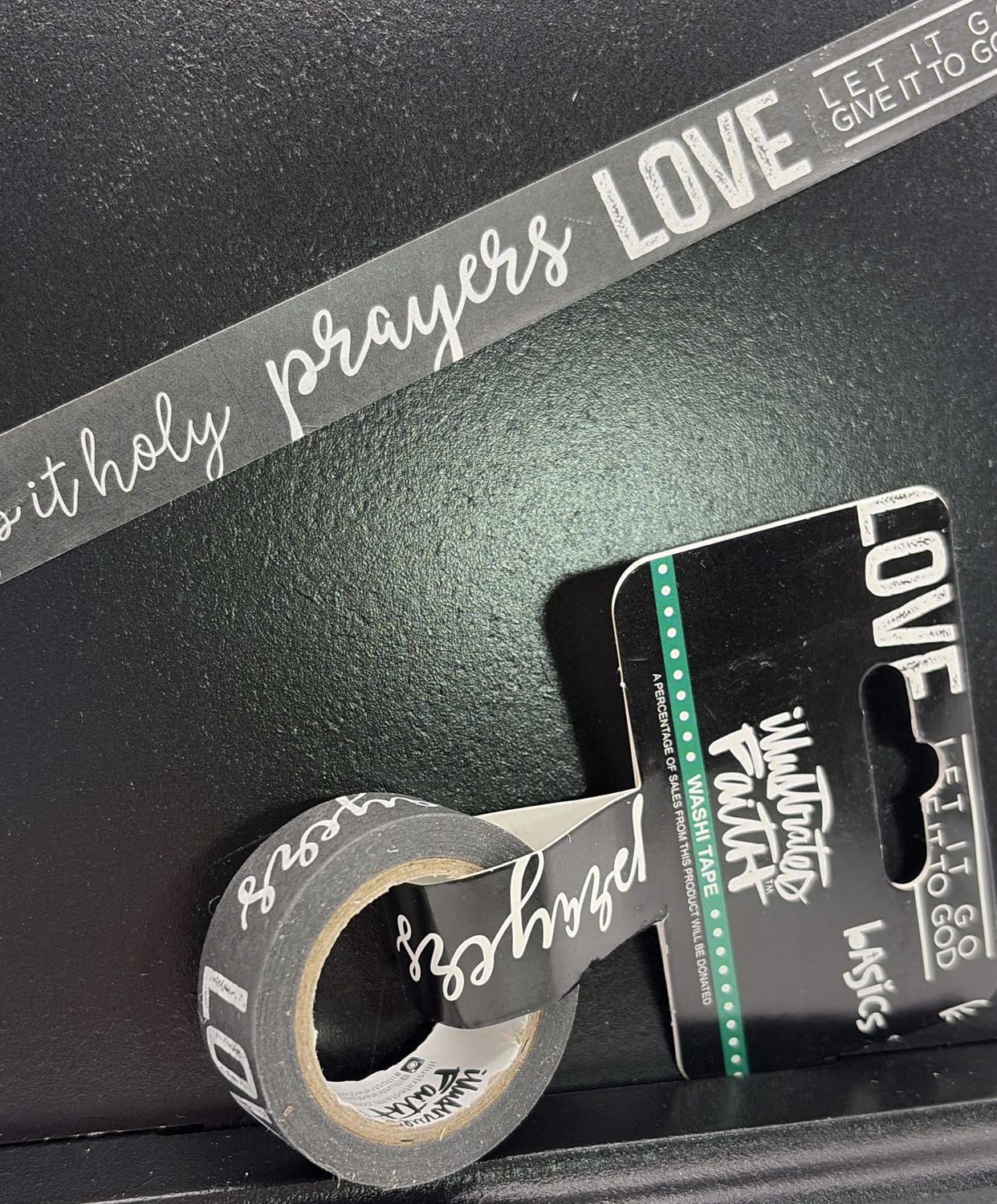 BJR- WASHI TAPE- LET IT GO