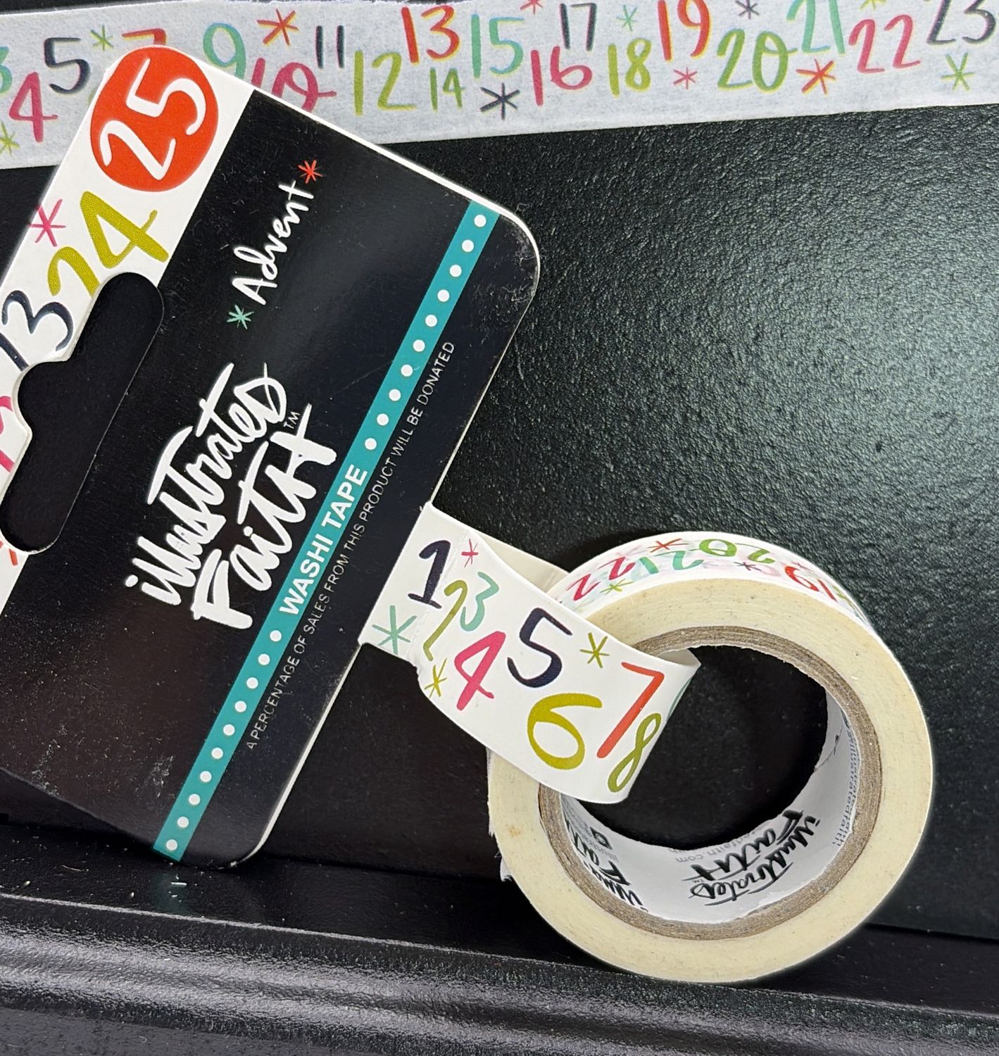 BJR- WASHI TAPE- CHRISTMAS COUNTDOWN- ADVENT