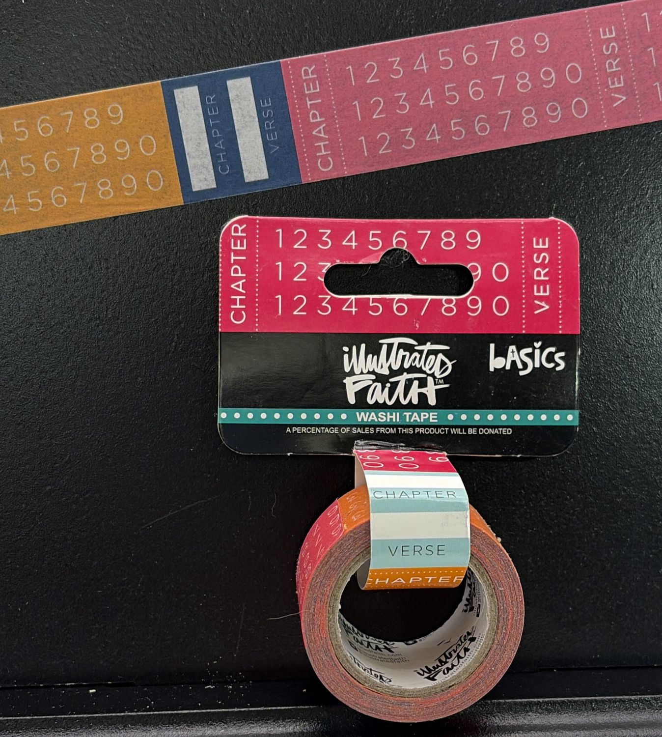 BJR- WASHI TAPE- CHAPTER &amp; VERSE