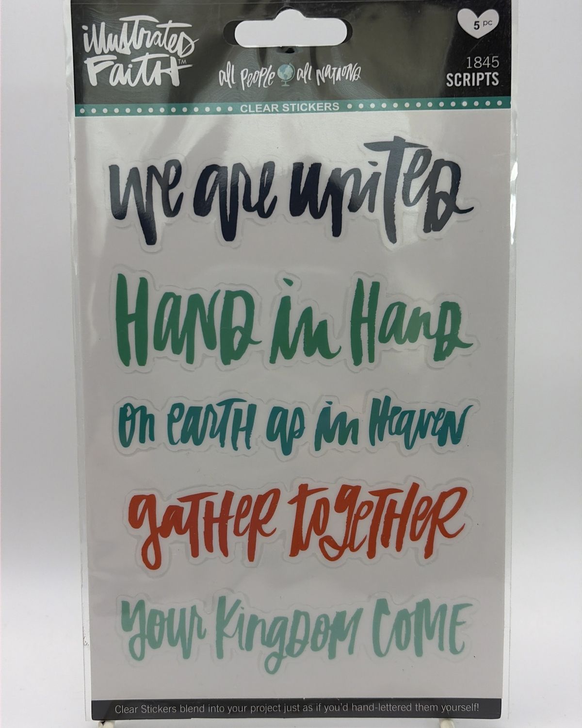 BJR- CLEAR STKRS- ALL PEOPLE