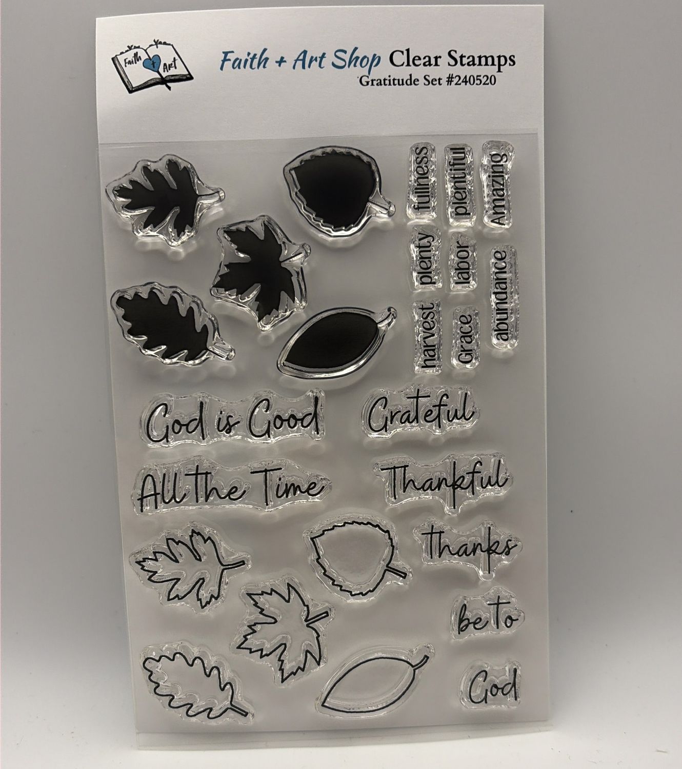BJR- CLEAR STAMPS- GRATITUDE