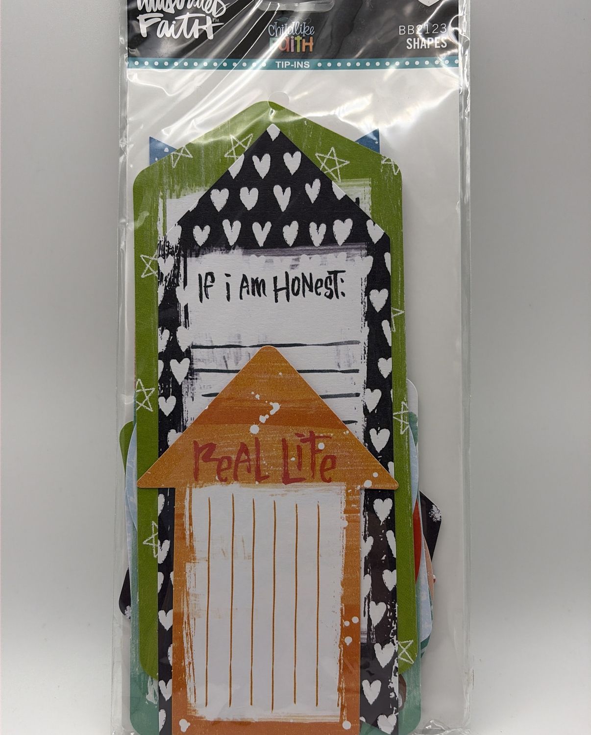 BJR- TIP INS, SHAPES- CHILDLIKE FAITH