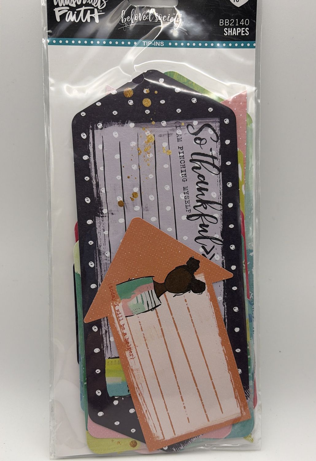 BJR- TIP INS, SHAPES- BELOVED SOCIETY