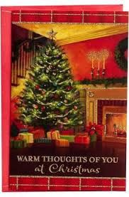 BOXED CARDS- WARM THOUGHTS OF YOU AT CHRISTMAS