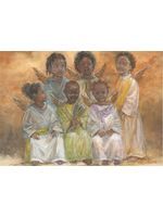 BOXED CARD- CHRISTMAS- CHILD ANGELS