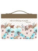 BIBLE COVER- XL- MATTHEW 19:26