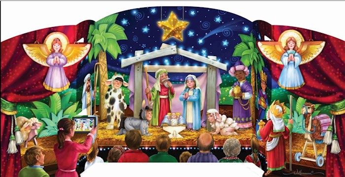 ADVENT CALENDAR- FREESTANDING- THE GREATEST STORY