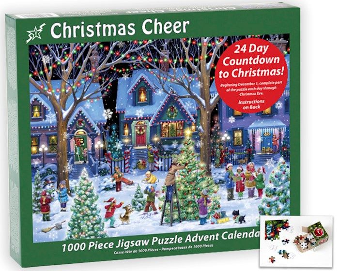 JIGSAW PUZZLE- ADVENT CALENDAR- CHRISTMAS CHEER