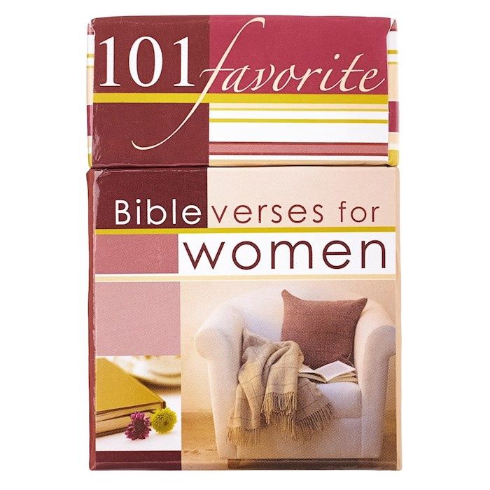 101 FAVORITE BIBLE VERSES FOR WOMEN, BOX OF BLESSINGS 51 CARDS/PACK
