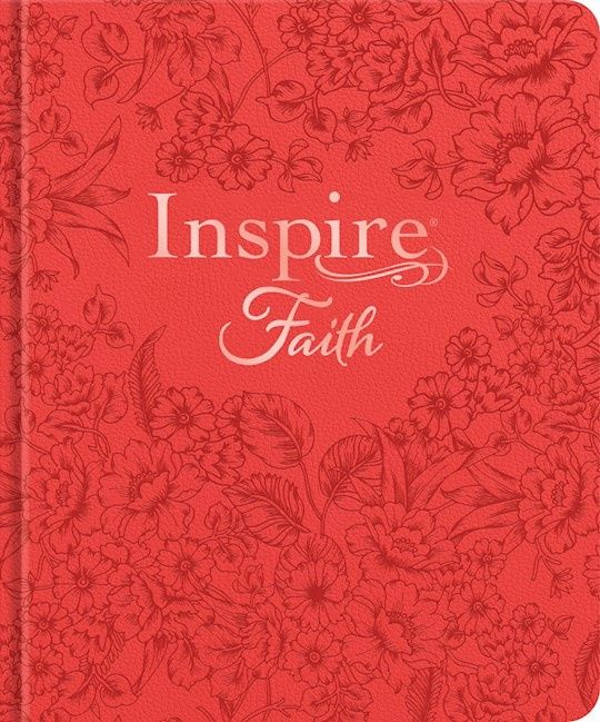 B-NLT- INSPIRE FAITH FILAMENT EDITION- CORAL HARDCOVER