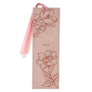 PREMIUM BOOKMARK- TRUST IN THE LORD- VEGAN LEATHER
