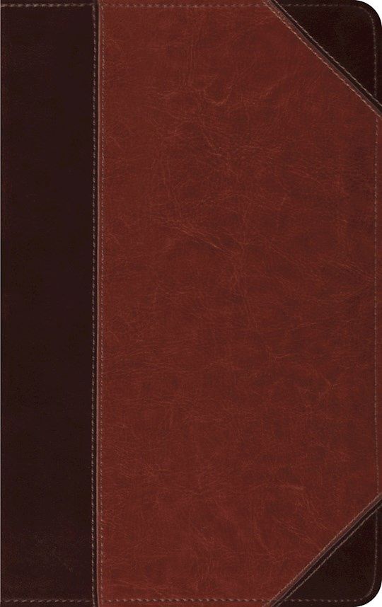 B-ESV- THINLINE BIBLE- BROWN, CORDOVAN PORTFOLIO