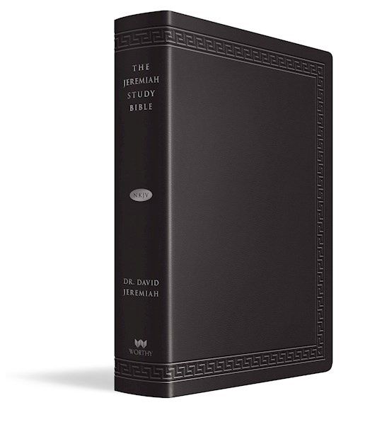 B-NKJV- JEREMIAH STUDY BIBLE, LARGE PRINT, BLACK
