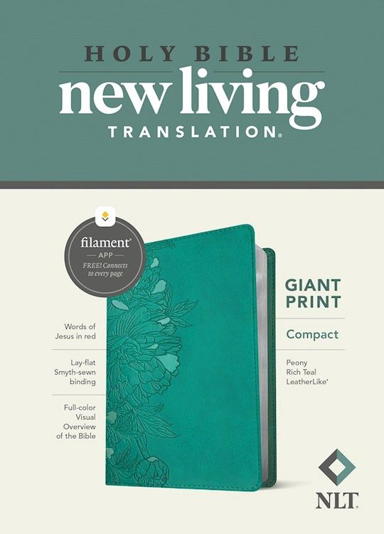 B-NLT- FILAMENT GIANT PRINT COMPACT TEAL