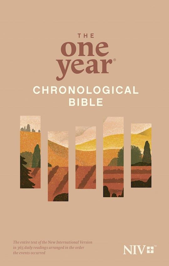 B-NIV- ONE YEAR CHRONOLOGICAL BIBLE- SOFTCOVER