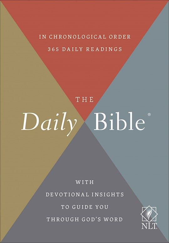 B-NLT- THE DAILY BIBLE- HARDCOVER