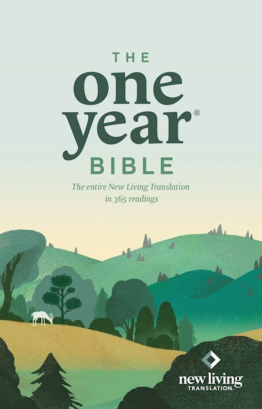 B-NLT- THE ONE YEAR BIBLE- SOFTCOVER