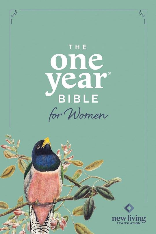 B-NLT- THE ONE YEAR BIBLE FOR WOMEN- HARDCOVER