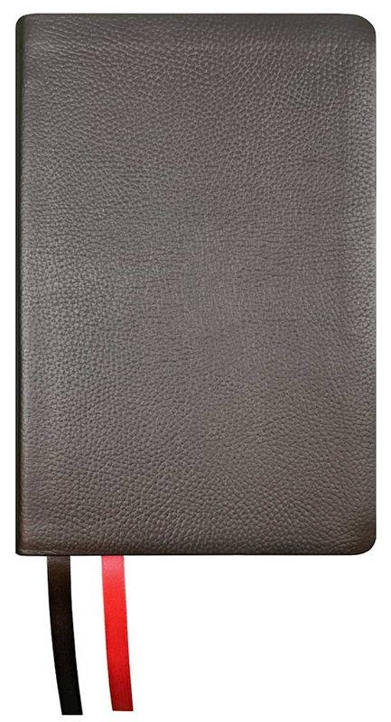 B-NASB- 2020  REFERENCE BIBLE, BLACK GENUINE LEATHER