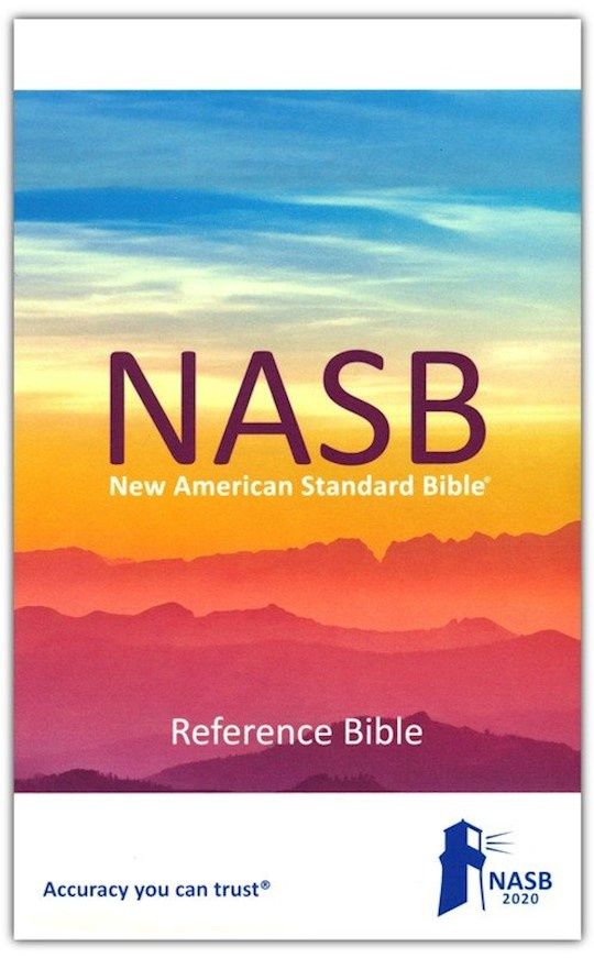 B-NASB- 2020 REFERENCE BIBLE,BLUE LEATHERFLEX