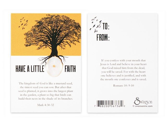 MUSTARD SEED OF FAITH CARDS