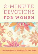 VS- 3-MINUTE DEVOTIONS FOR WOMEN: 180 READINGS