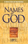 NAMES OF GOD- PAMPHLET