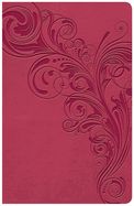 B-KJV- LARGE PRINT REF BIBLE, PINK LEATHERTOUCH