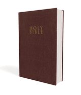 B-NIV GIFT AND AWARD BIBLE, LEATHER-LOOK, BURGUNDY, RED LETT