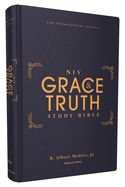 B-NIV- THE GRACE &amp; TRUTH STUDY BIBLE, HARDCOVER, RED LETTER,