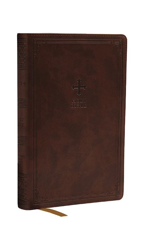 B-NRSV, CATHOLIC BIBLE, GIFT EDITION, LEATHERSOFT, BROWN, C