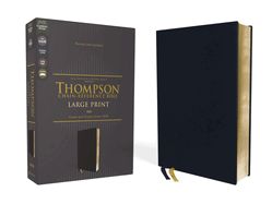 B-NASB- THOMPSON CHAIN-REF BIBLE, LARGE PRINT, LEATHERSO