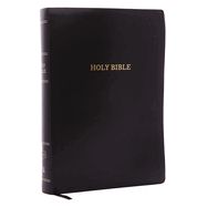 B-KJV- REFERENCE SUPER GIANT PRINT, LEATHER-LOOK, BLACK