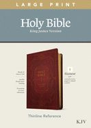 B-KJV- LARGE PRINT THINLINE REFERENCE BIBLE FILAMENT ENABLED