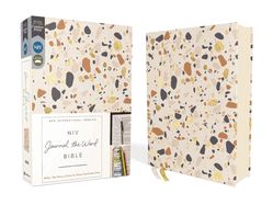 B-NIV- JOURNAL THE WORD BIBLE, CREAM &amp; GOLD, HARDCOVER