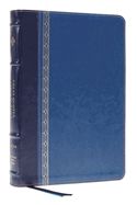 B-NRSVCE, GREAT QUOTES CATHOLIC BIBLE, LEATHERSOFT, BLUE,