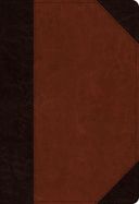 B-ESV- STUDENT STUDY BIBLE, BROWN PORTFOLIO
