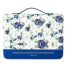 BIBLE COVER- XXL- WATERCOLOR FLOWER LOVE