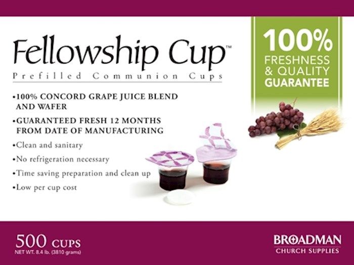 FELLOWSHIP CUP- 500- JUICE &amp; WAFER SET
