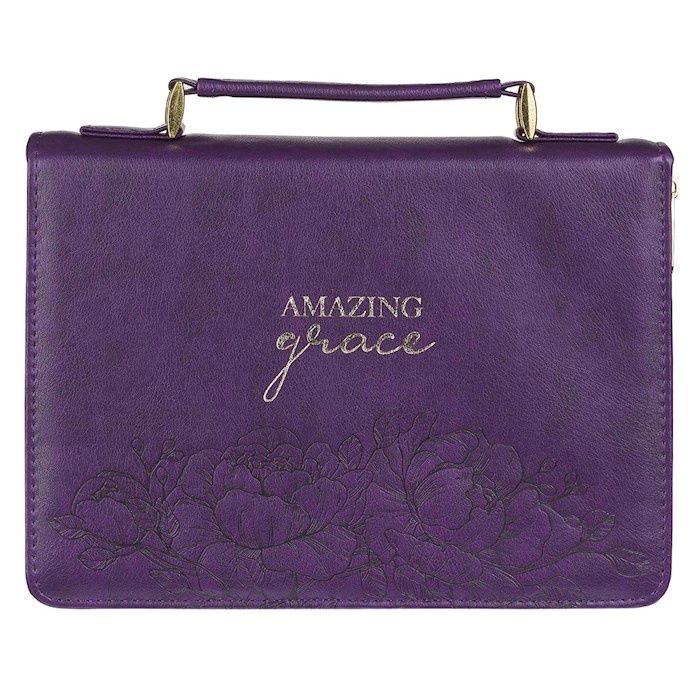 BI COVER- L- FLORAL PURPLE AMAZING GRACE