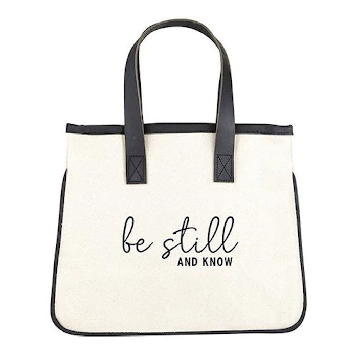 TOTE- MINI: CANVAS, BE STILL