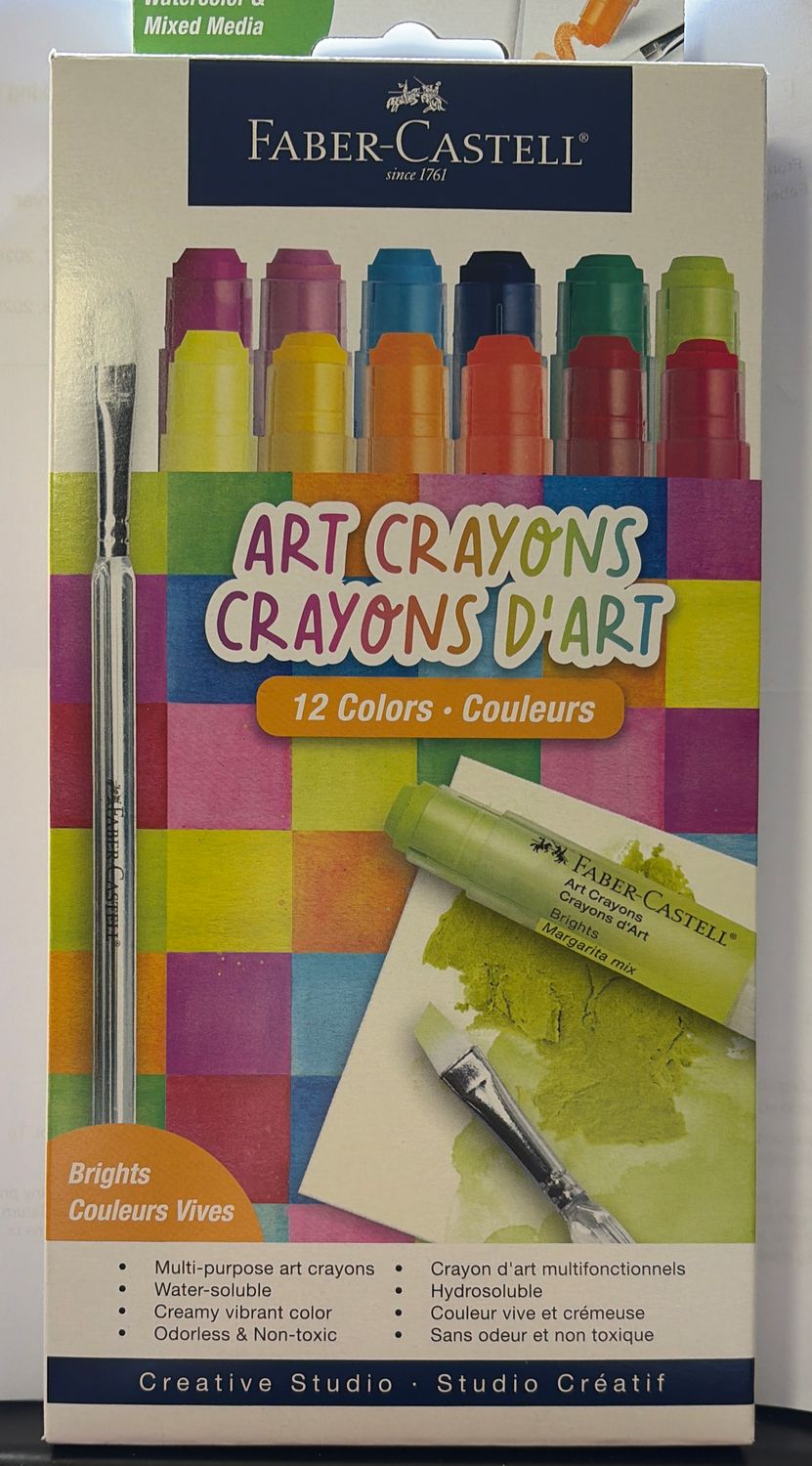BJR- GELATOS- BRIGHTS SET- ART CRAYON