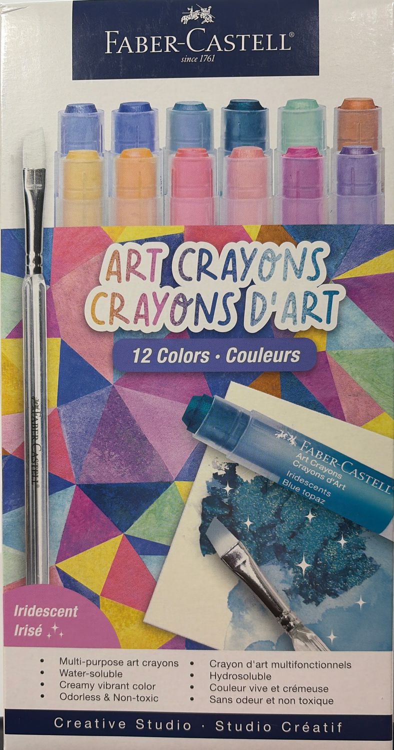BJR- GELATOS- IRIDESCENTS 2 TWO SET- ART CRAYONS