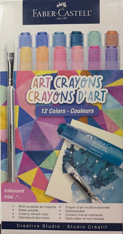 BJR- GELATOS- IRIDESCENTS 2 TWO SET- ART CRAYONS