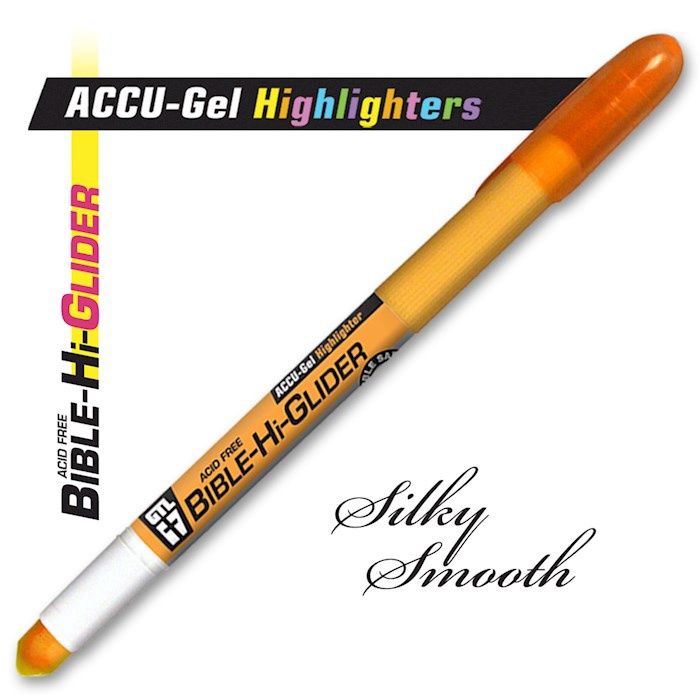 ACCU-GEL ORANGE BIBLE-HI-GLIDER