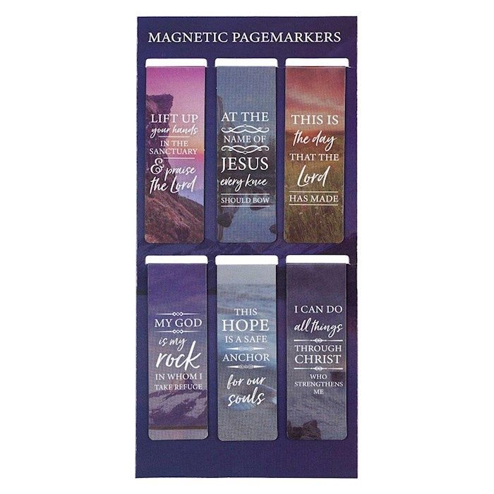 MAGNETIC BOOKMARK- LIFT UP YOUR HANDS