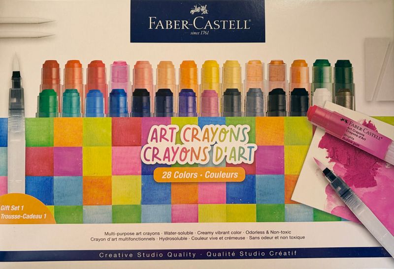 BJR- GELATOS GIFT #1- 33 PC SET- ART CRAYONS